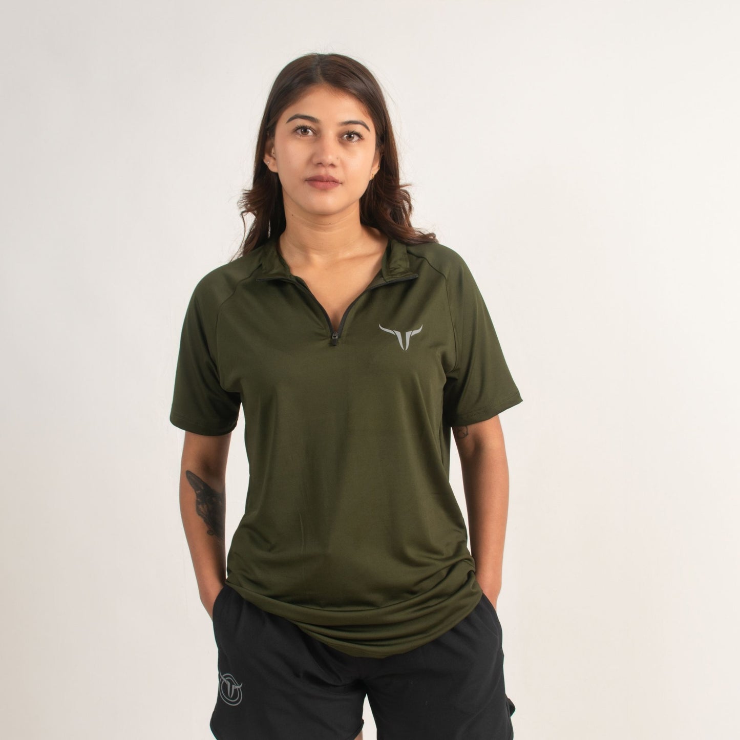 Female Zip T-shirt