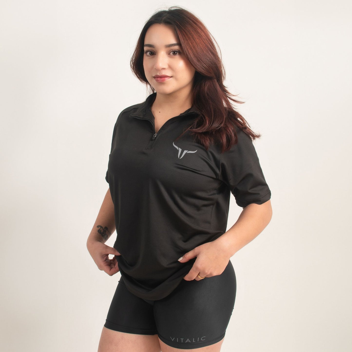 Female Zip T-shirt