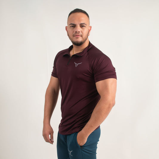 Male Zip Tshirt
