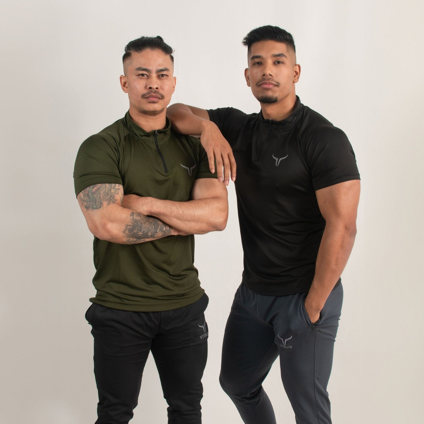 Male Zip Tshirt